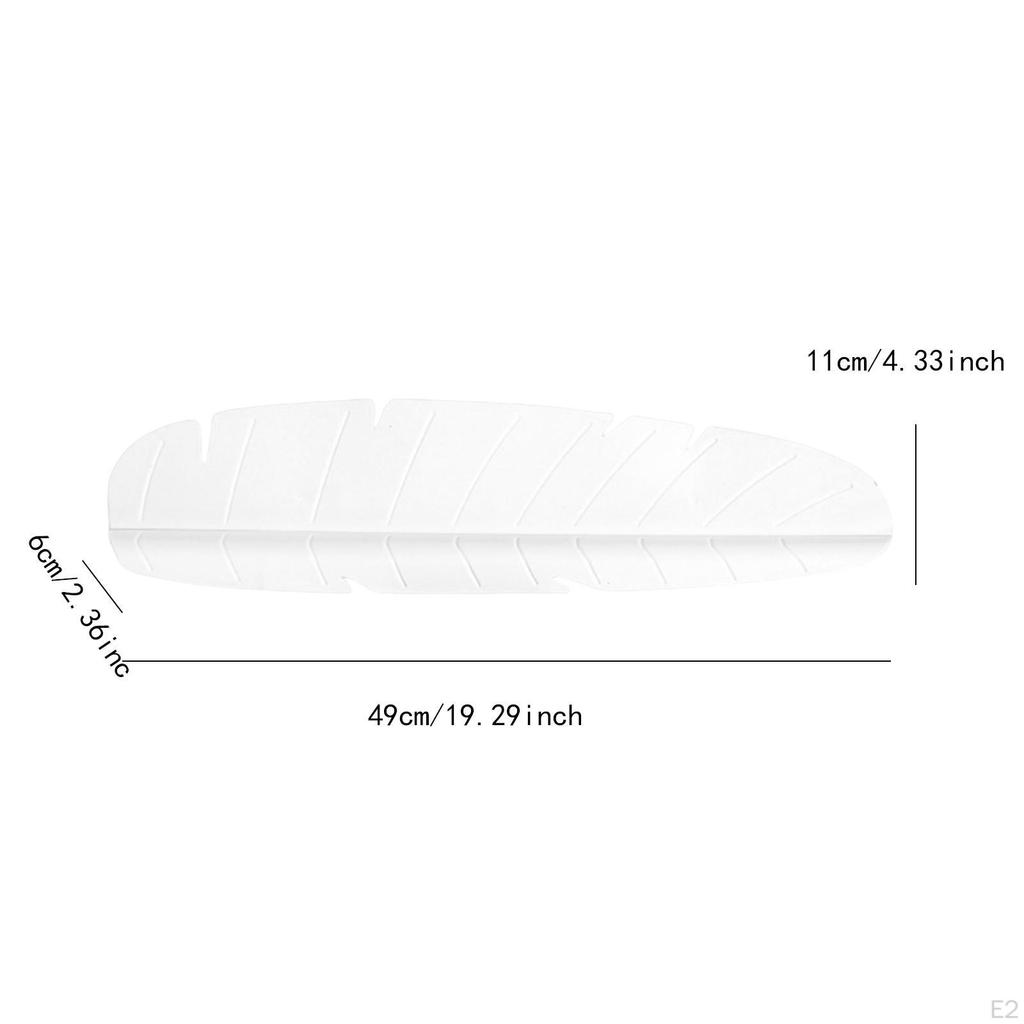 Kitchen Sink Splash Guard Water Suction Cup Base, Waterproof Splatter Protective,