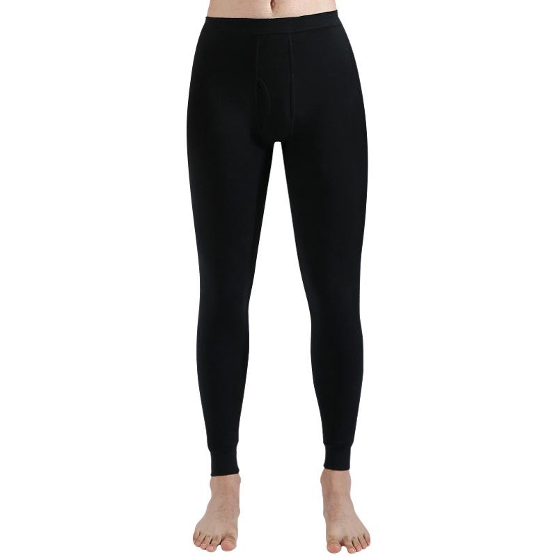 Pánské zeštíhlující podzimní/zimní kalhoty z bavlny a vlny Langsha