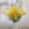 Artificial Flowers 5 Heads Faux Silk Wildflowers with Stems Fake Spring Flower Bouquet for Home Wedding Garden Vase Decor