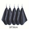 5PCS Soft Hand Towel Set Super Absorbent 11.8*11.8 inch Wiping Towel Washcloths Daily Necessities Quick Drying