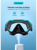 Unisex Large-Frame Diving Mask - Fashionable, HD, Anti-leak, Waterproof Snorkeling Gear