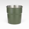4pcs Stainless Steels Drinking Cup Outdoor Travel Coffees Milk Mugs Replacement Stackable Camping Cup with Cup Cover
