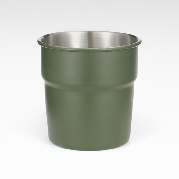 4pcs Stainless Steels Drinking Cup Outdoor Travel Coffees Milk Mugs Replacement Stackable Camping Cup with Cup Cover