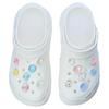 Crocs Classic Clog Dreamy Bubbles Party Clogs Unisex White