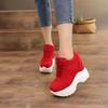 Fashion Shoes Women's Sneakers Summer 2025 Tennis Female Platform New Trainers Fashion Thick Sole Casual Wedge Autumn Super High Increas