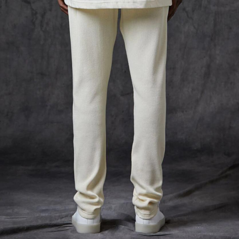 Fear of God Essentials FW20 Thermal Pants Women Pants Cream FOG-FW20-169