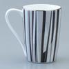NARUMI Shagreen Mug, 380cc, Black, Modern and Simple Design, Father's Day Gift, Gift Boxed, 50994-2731