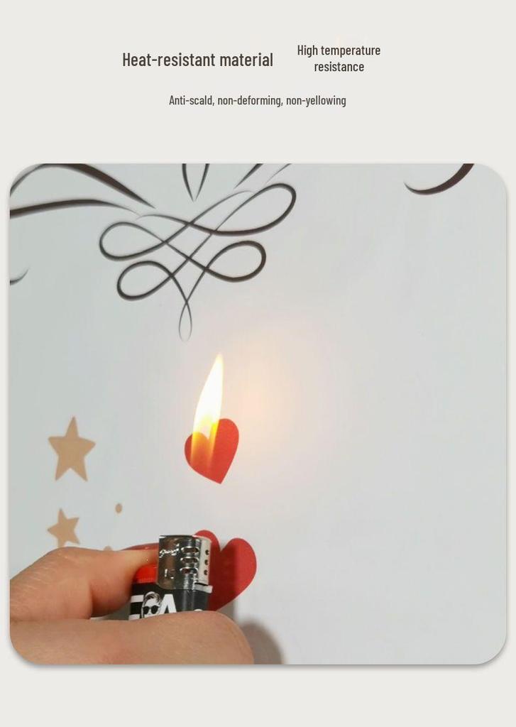 High-Temperature Resistant, Fireproof, Waterproof Kitchen Wall Sticker - Oil & Stain Proof for Stove, Range Hood, and Tile
