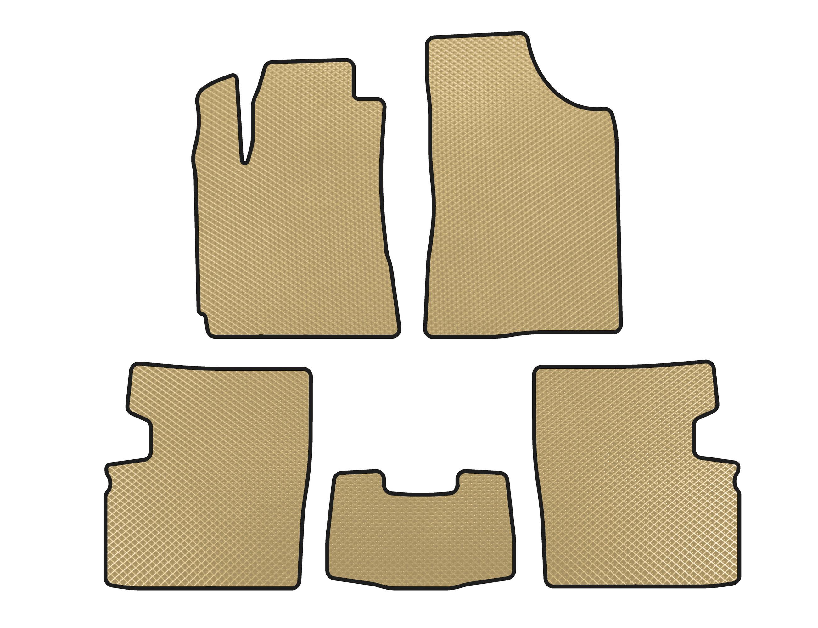 

EVA mats (2009-2014, HB, 5-door, Beige) for Geely Emgrand EC7