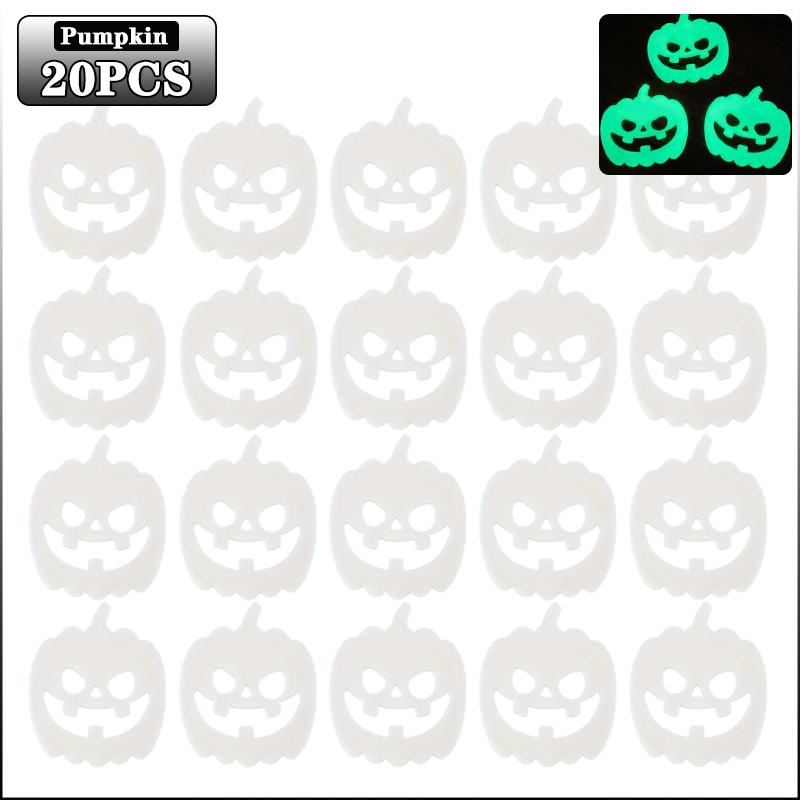 1-20PCS Halloween Coasters Pumpkin Spider Web Design Heat Resistant Non Slip Easy Clean Drink Coasters for Home Party Decoration