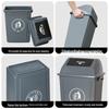 Yueyu Swing-Lid Household Trash Bin