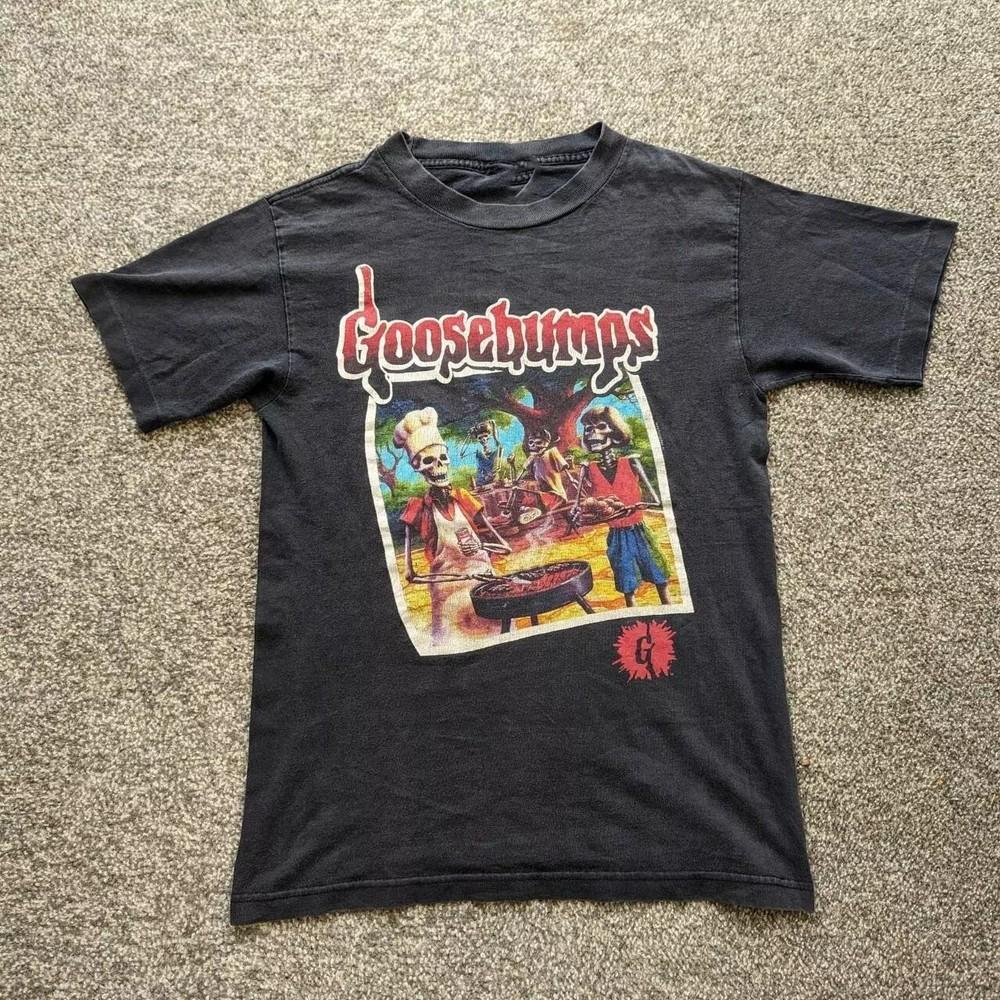 Goosebumps remake Black T shirt Unisex tee vtg Unisex T-Shirt XXXXL