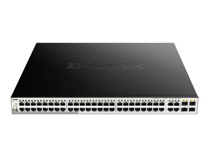 Commutateur réseau - DLINK - DGS-1210-52MP/E - 48 ports 10/100/1000 - 4 ports SFP - PoE