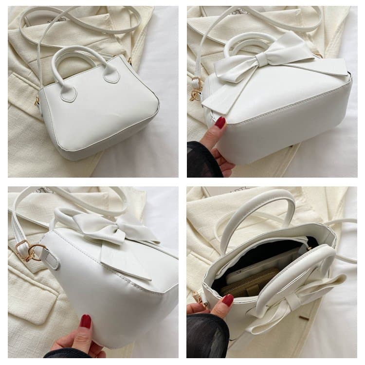 Damska mała kwadratowa torebka ręczna na ramię crossbody