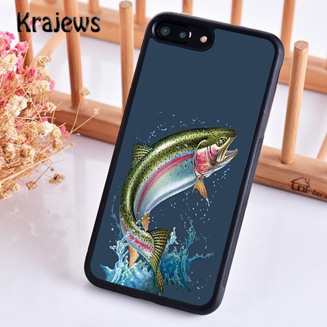 Krajews Fishing Box Carp Fishing Phone Case Cover For iPhone 17 Air 16 15 14 plus 12 pro max coque Shell Fundas