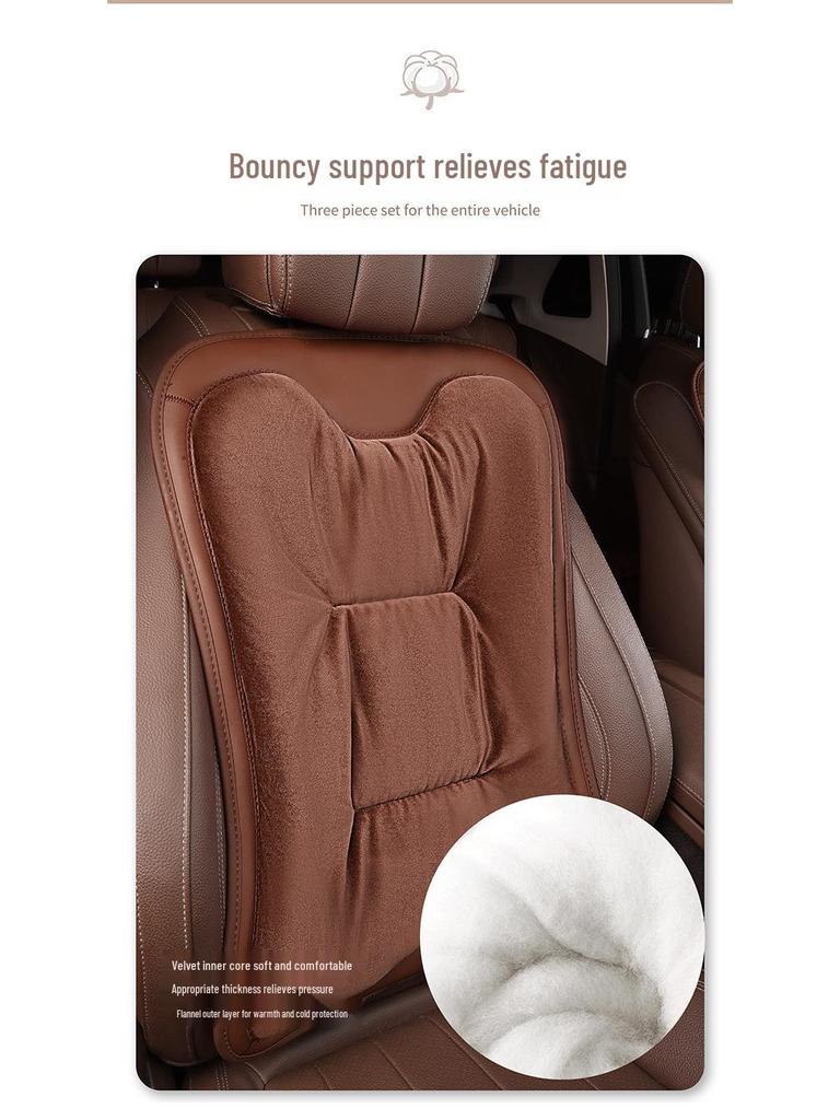 BMW Digital, M, X Series Flannel Car Seat Cushion - Warm & Luxurious