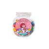 Cartoon Mini Erasers - 50 Assorted Pieces for Kindergarten and Primary School Supplies