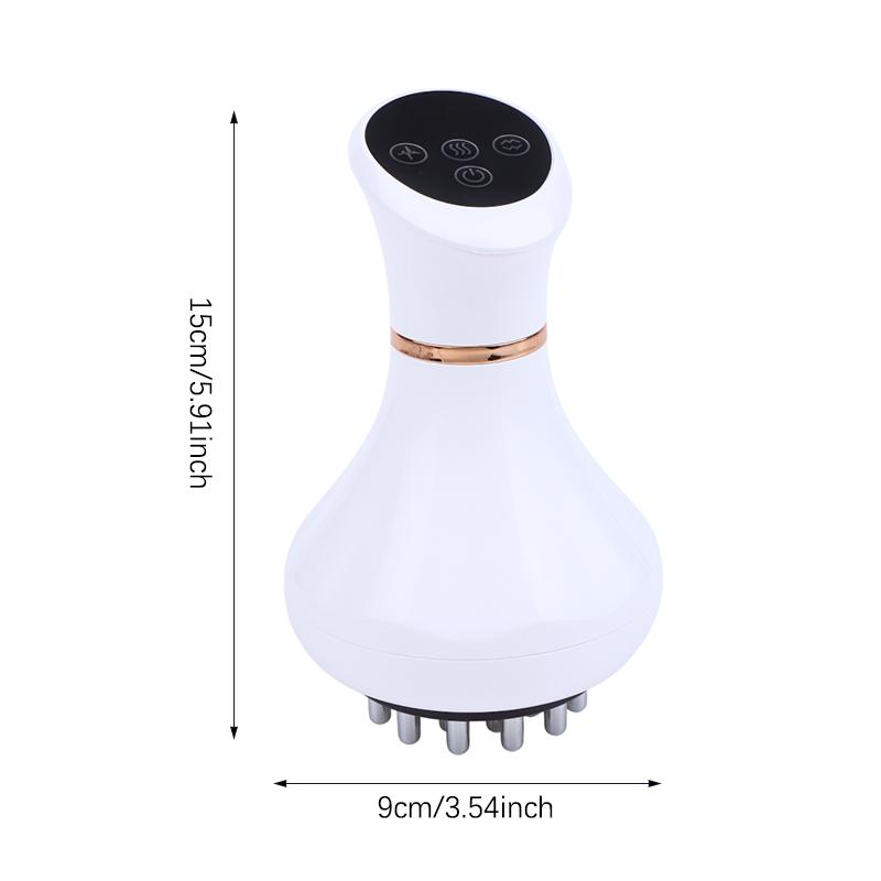 Electric  Massager Warm Moxibustion Guasha Tool Wireless  Compress Body Scraping Physiotherapy Back Face Massage