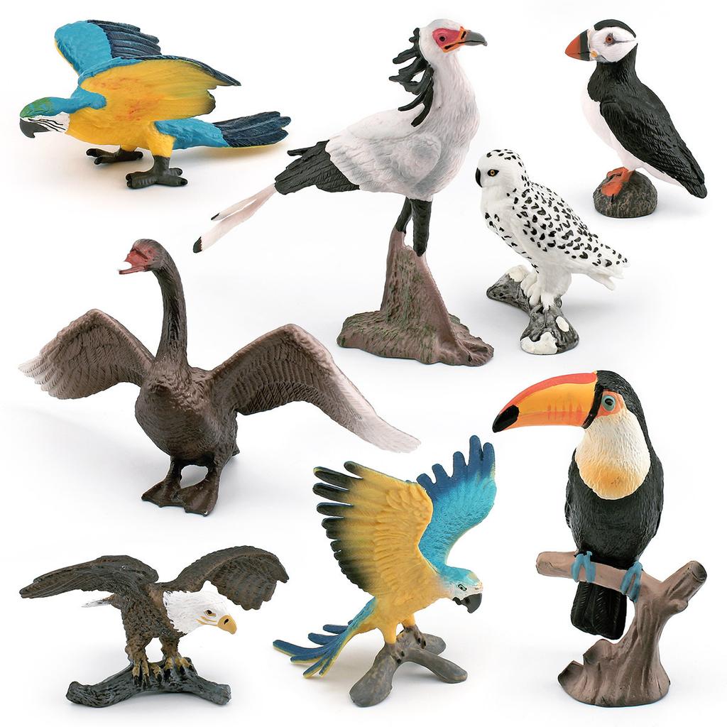 Symulacja Latające Zwierzę Ptak Model Sowa Śnieżna Orzeł Bielik Ara Szara Łabędź Mewa Wąż Sęp Statyczna Ozdoba