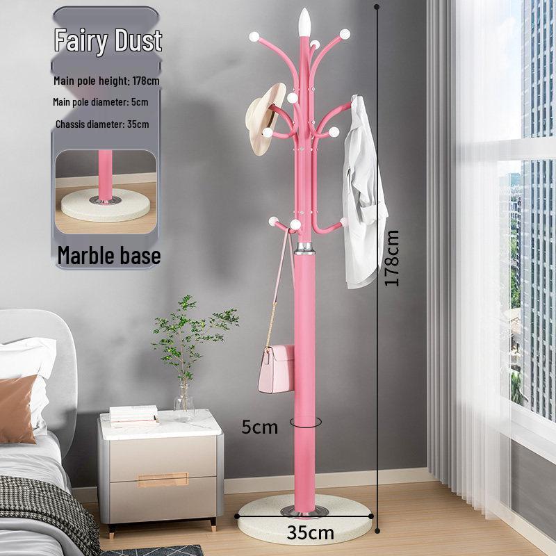 Modern Floor-Standing Coat and Clothes Rack for Bedroom or Living Room