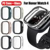 Datora korpuss Huawei Honor Watch 4 ekrāna aizsargam Viedpulksteņa aizsargvāciņš Rūdīts stikls Huawei Honor Watch 4 Capa