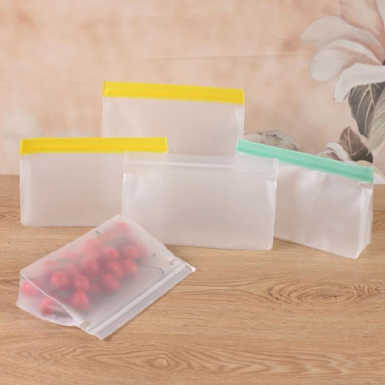 Food Storage Bag PEVA Fresh Bags Lunch Outdoor Traveling Dried Fruit Pouch
