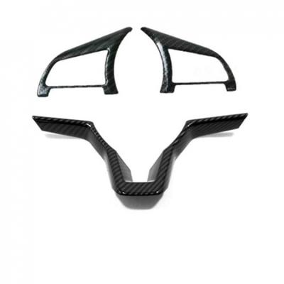 Carbon Fiber ABS Interior Steering Wheel Cover Trim For Nissan Altima