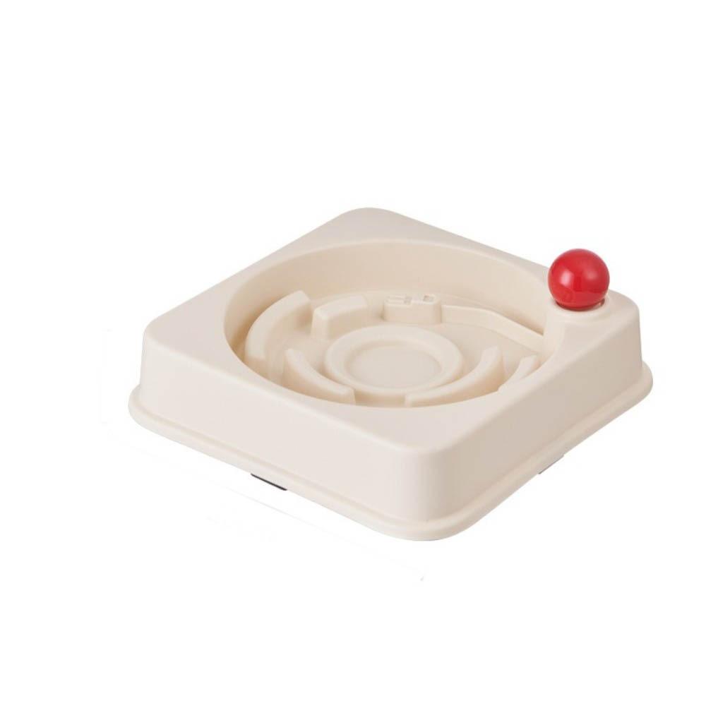 

Миска-медленноед с защитой от опрокидывания, нескользящая миска для кошек, экологичная миска для кормления собак, домашнее животное абрикосовый