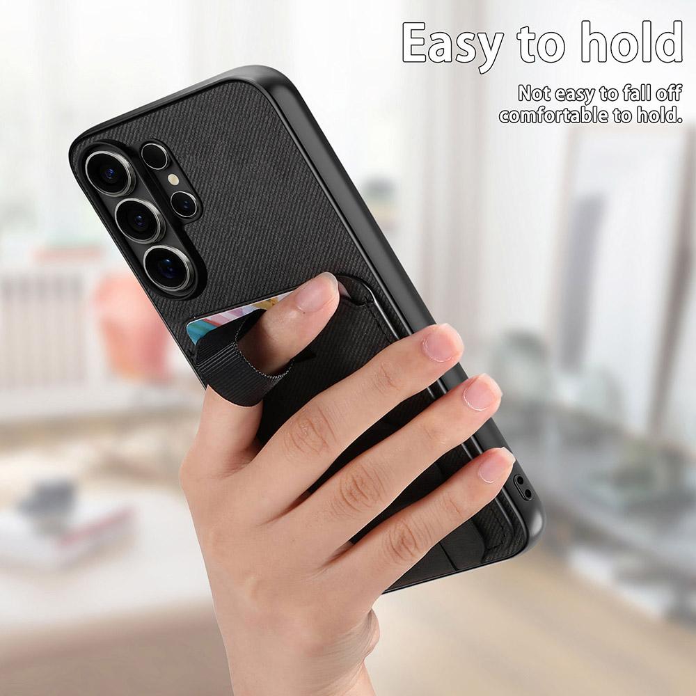 Non-Slip Grip Back Case For Samsung Galaxy A04S A04 A04E A05 A05S A06 A07 A13 A14 A15 A22 Card Holder Hidden Stand Phone Cover