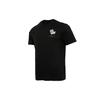 T Shirts Men's Black Crew Neck Moderate Straight Fit GP4808