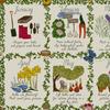 Gardeners Calendar Cotton Tea Towel (UK)