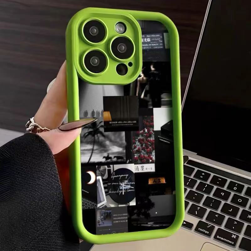 The new model is suitable for iphone16 mobile phone case Apple 15promax/14 anti-drop 13pro12 European and American 11 personality xr
