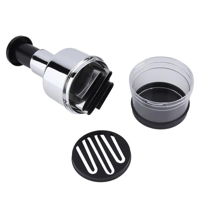 Stainless Steel Manual Onion Chopper Garlic Crusher Pressing Food Cutter Slicer