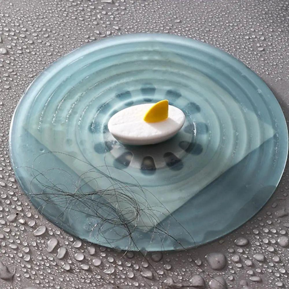 Anti-odor Shower Deodorant Pad Insect-Proof Drain Mat Cartoon Design Floor Drain Cover