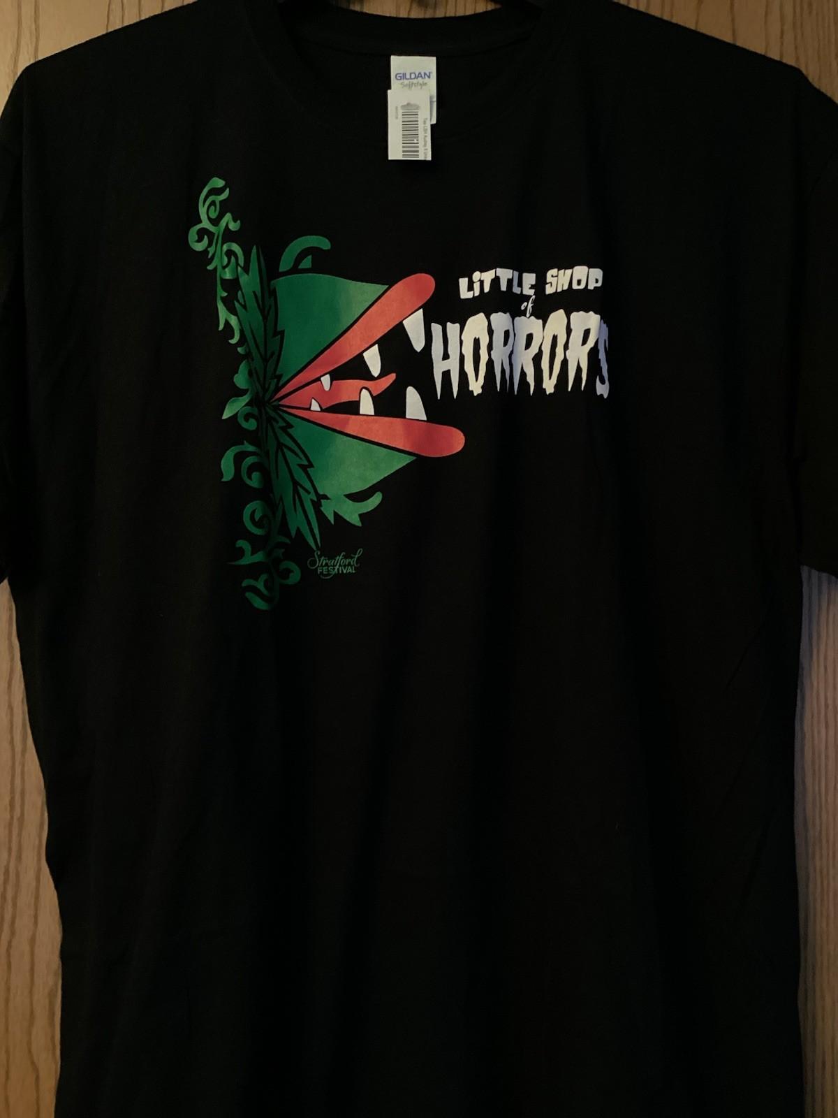 Little Shop Of Horrors - Stratford Festival - Black Shirt - 2 Sided - NWT - 2XL XXL