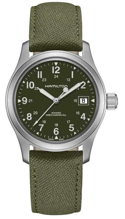 

Hamilton H69439363 Mechanical Green Men s Watch, [Used] зелений