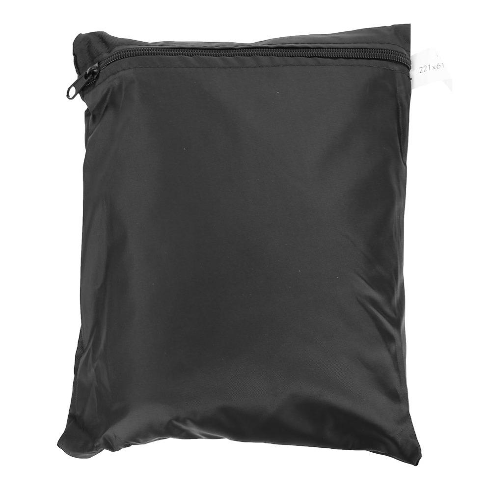 210D Oxford Cloth Heater Cover Dust Proof Cover Black Outdoor Heater Cover  Standup Heater
