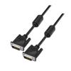 Aisens DVI Dual Link 24+1 Cable with Ferrite - DVI-D Male To DVI-D Male - 1.8m - (2560x1600) - Color Black-A117-0089