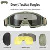 Taktiska Vindtåliga DammTäta Glasögon