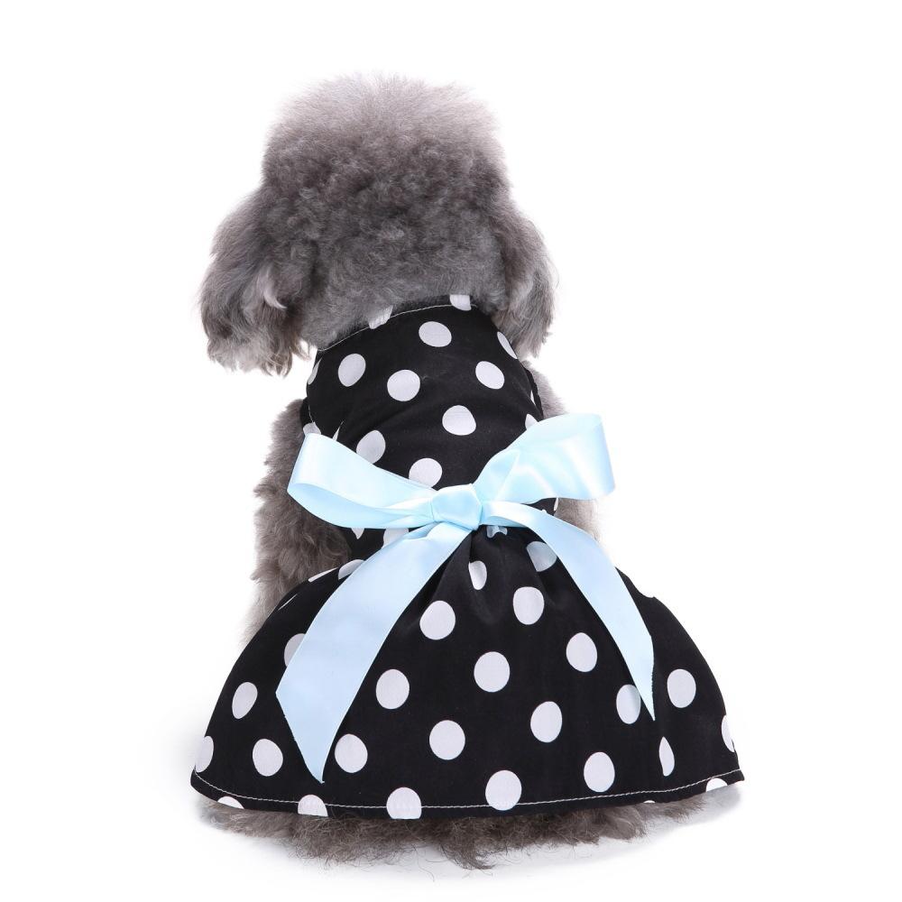 

2025 new pet cat summer clothing floral skirt field walking dog clothes summer clothing thin XS