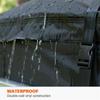425L Waterproof Car Roof Top Rack Bag Travel Camping Luggage Storage Cargo Bag Carrier Anti-Slip Mat For Vans SUV