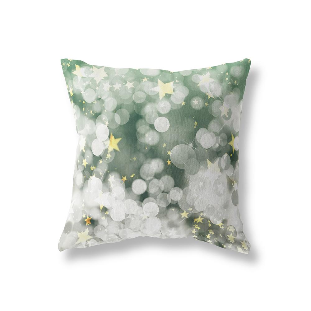 Home Decor Merry Christmas Reindeer Print Pattern Cushion Cover Living Room Sofa Decor Polyester Throw Pillow Pillow Cover