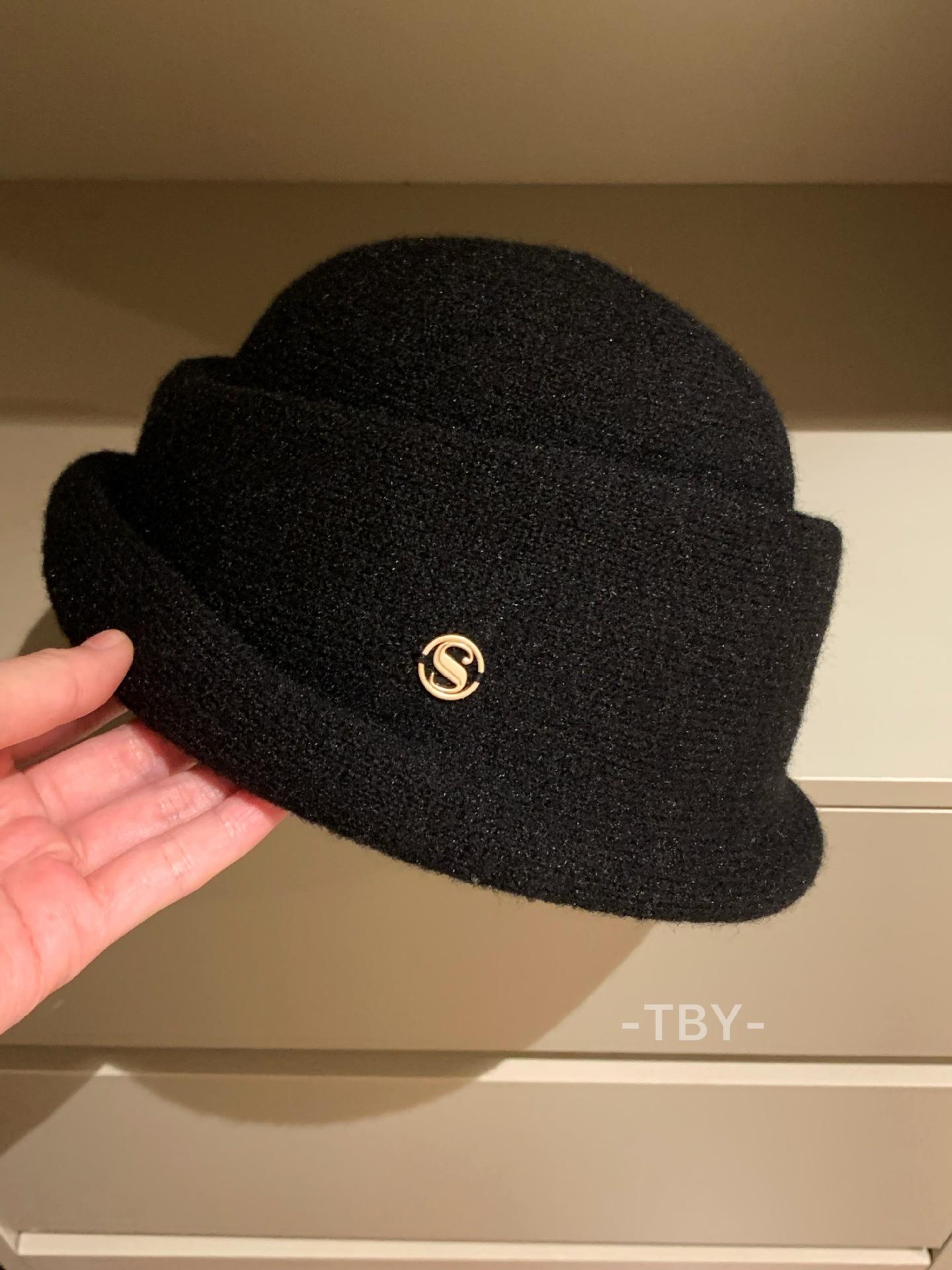 

Женская высококачественная шляпа-цилиндр, дышащая золотая шляпа рыбака, универсальная и элегантная шляпа-котелок One Size