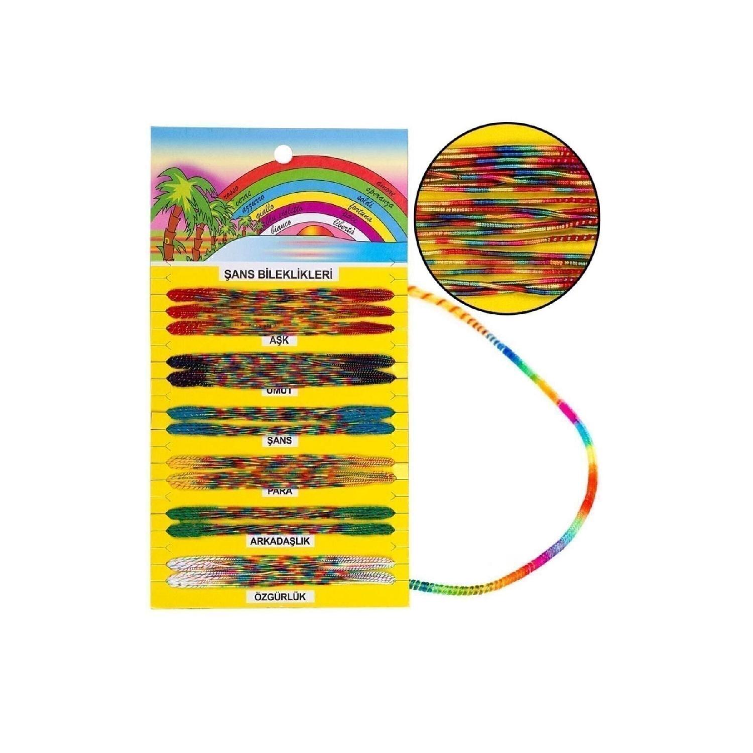 

Lucky Bracelet Мотузковий браслет 100 шт чистий