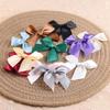 50pcs Colourful Ribbon Bows Polyester Satin for Headwear Clothing DIY Ideal for Wedding Party Gift Craft Decoration Adorable