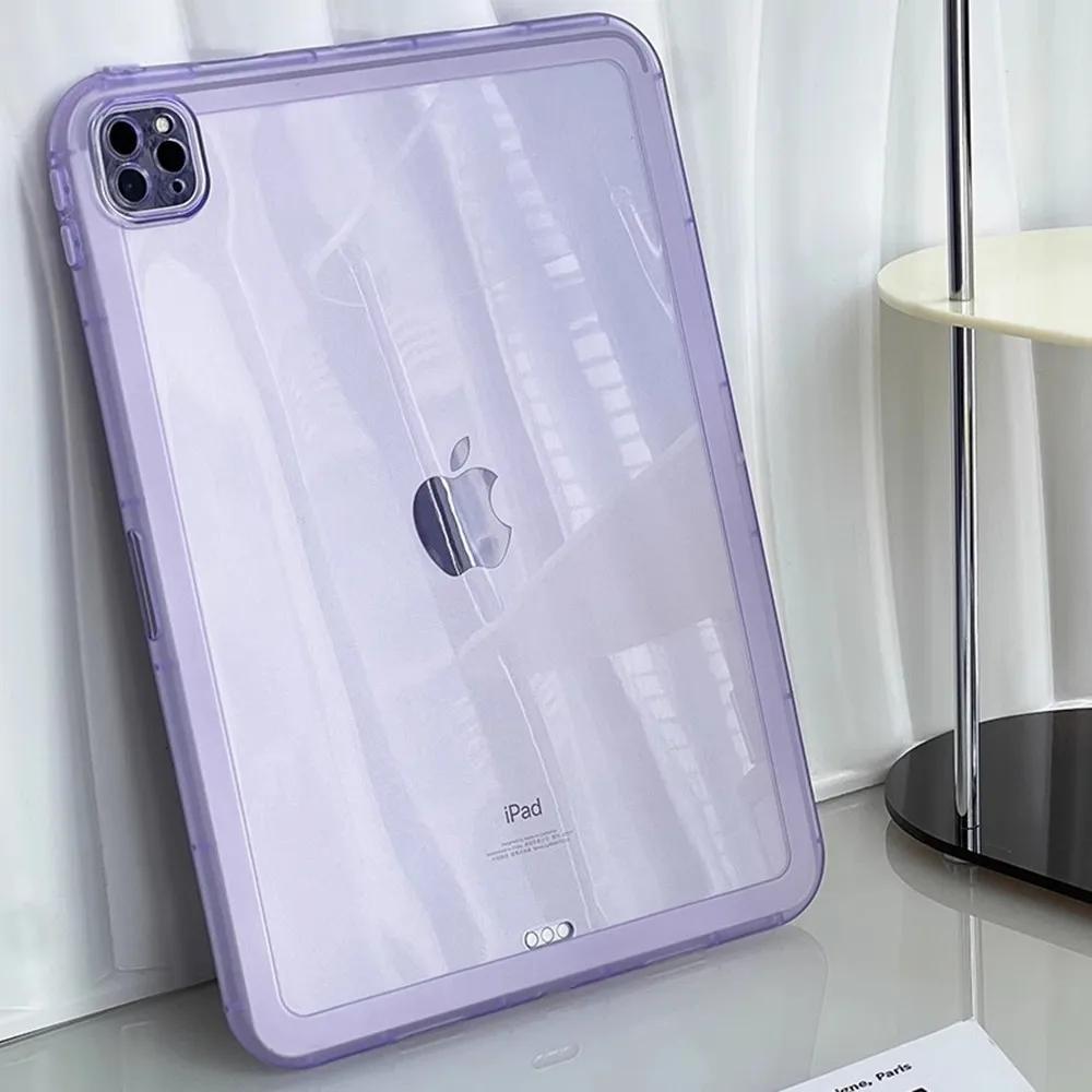 Pour Étui iPad Pro 11 Air 5 Mini 6 Air 4 Tablette Étui Transparent pour iPad 10ème Génération 10.9 9ème 8ème 7ème 10.2 12 9 Funda