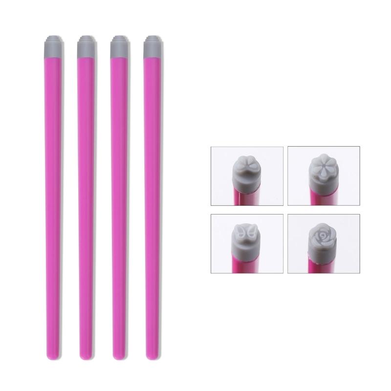4/6/10/15 Pcs Nail Stamp Pen Nail Art Stamp Pen Set Nail Art Pen Set Easy to Use Nail Art Dotting Tool for Woman