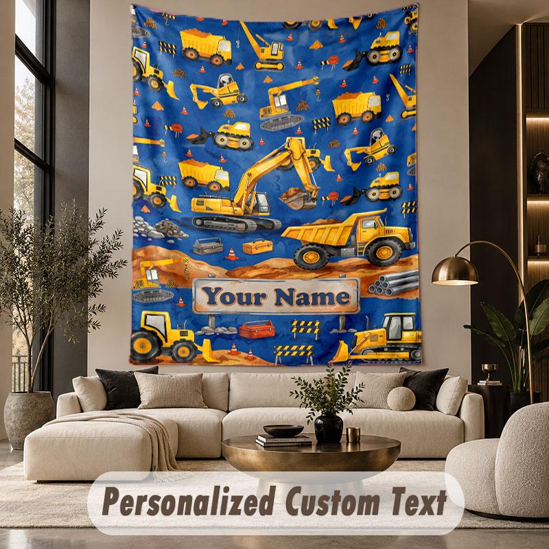 Adventure Journey (36) Theme Wall Tapestry Customized With Name Text Personalized Hanging Tapestry For Bedroom Living Room Decor