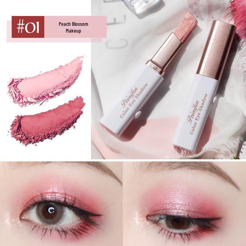 Velvet Two-Tone Eye Shadow Stick - Highlight & Contour Duo
