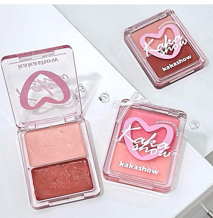 Kakashow Dewy Cream Blush 10g Lightweight Natural Glow Longlasting Buildable Cheek Tint For All Skin Tones